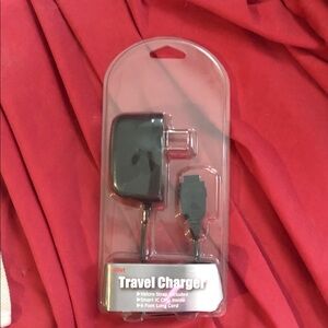 Ring Black Travel Charger with Micro-USB Cable